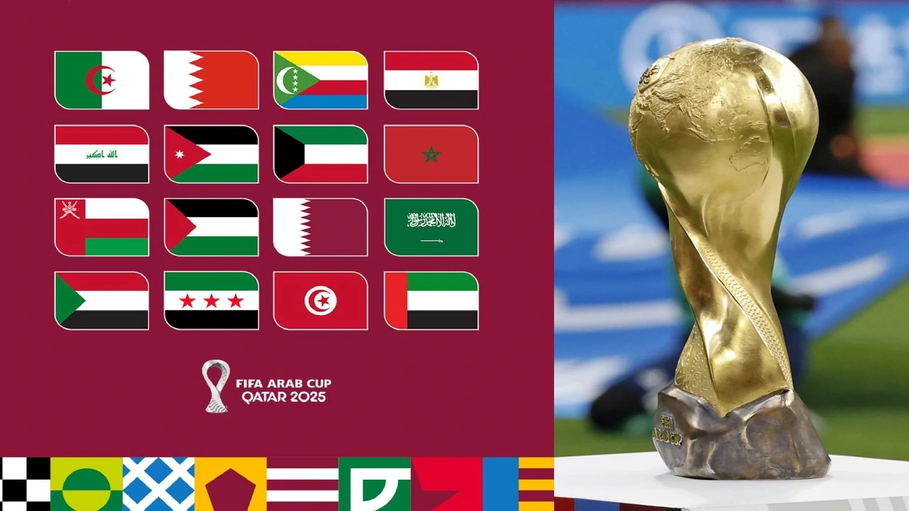 القنوات الناقلة لكأس العرب 2025 وترددات البث المجاني المحدثة